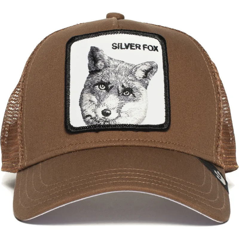cepur-izliekta-truckeris-bruns-snapback-silver-the-farm-no-goorin-bros