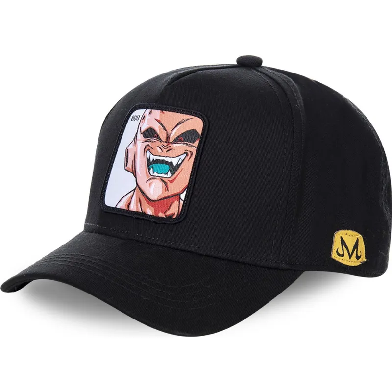 cepur-izliekta-melns-snapback-buub-kid-buu-dragon-ball-no-capslab