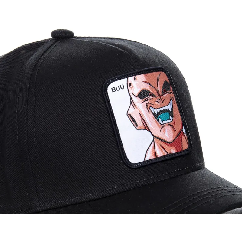 cepur-izliekta-melns-snapback-buub-kid-buu-dragon-ball-no-capslab