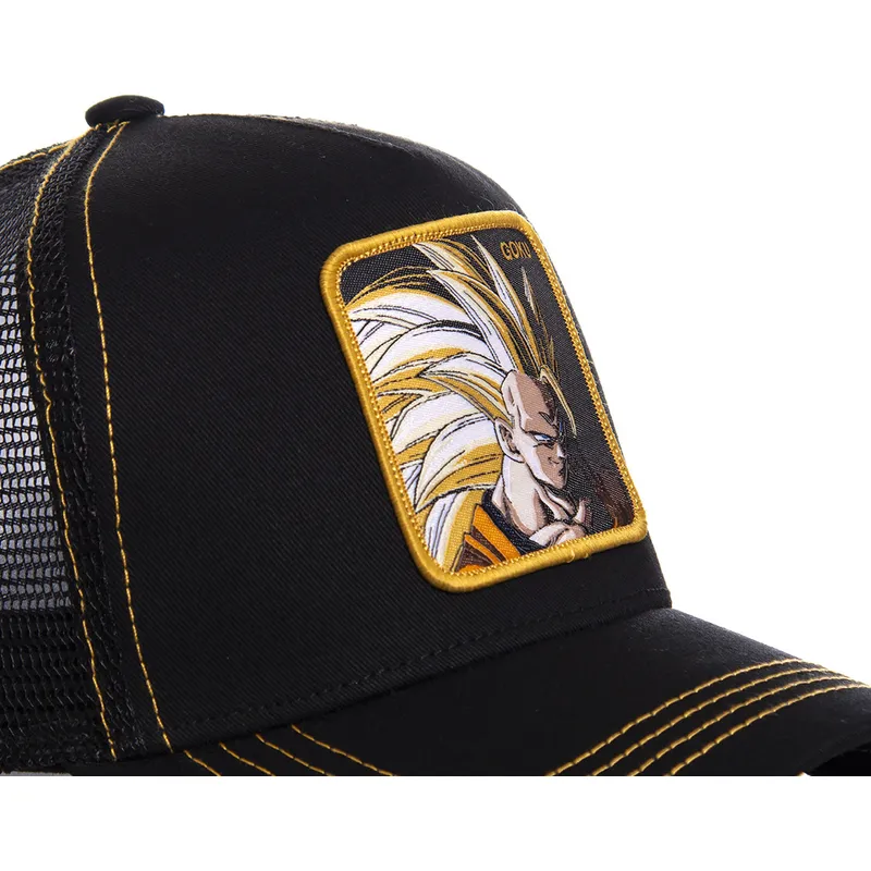 cepur-izliekta-truckeris-melns-snapback-super-saiyan-3-san3-son-goku-dragon-ball-no-capslab cepur-izliekta-truckeris-melns-snapback-super-saiyan-3-san3-son-goku-dragon-ball-no-capslab