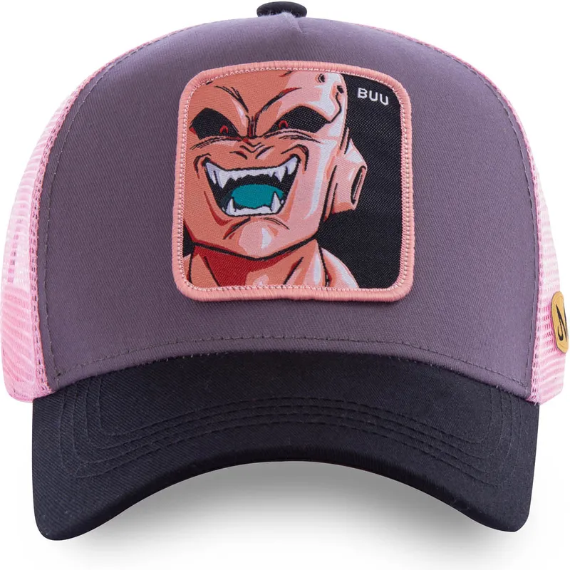 cepur-izliekta-truckeris-peleks-snapback-rosa-buu3-kid-buu-dragon-ball-no-capslab