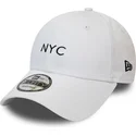 cepur-izliekta-balts-regulejams-9forty-seasonal-nyc-no-new-era