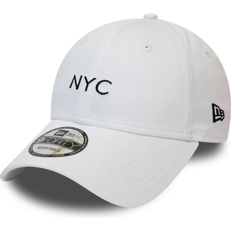 cepur-izliekta-balts-regulejams-9forty-seasonal-nyc-no-new-era