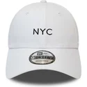 cepur-izliekta-balts-regulejams-9forty-seasonal-nyc-no-new-era