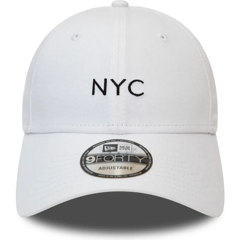 cepur-izliekta-balts-regulejams-9forty-seasonal-nyc-no-new-era