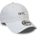 cepur-izliekta-balts-regulejams-9forty-seasonal-nyc-no-new-era