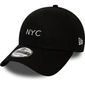 cepur-izliekta-melns-regulejams-9forty-seasonal-nyc-no-new-era