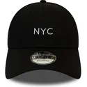 cepur-izliekta-melns-regulejams-9forty-seasonal-nyc-no-new-era