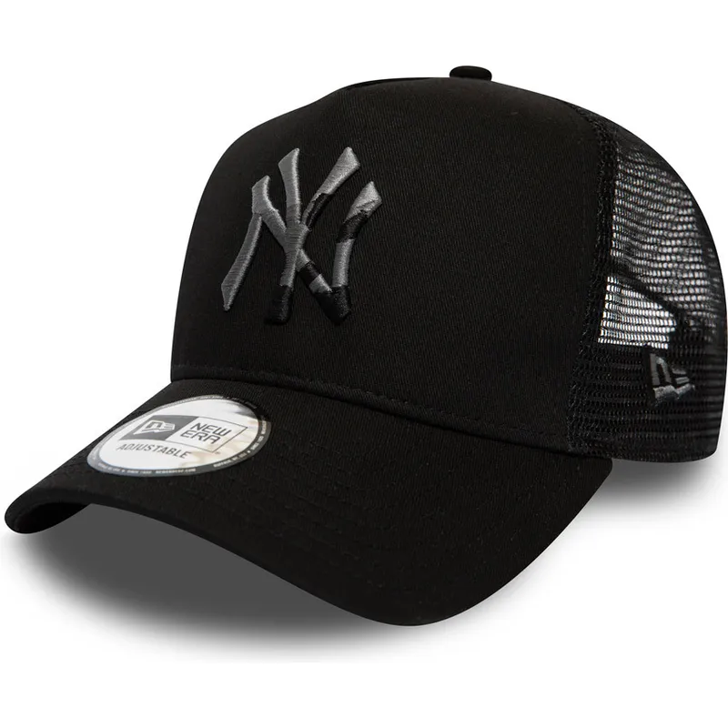 cepur-izliekta-truckeris-melns-snapback-infill-a-frame-no-new-york-yankees-mlb-no-new-era