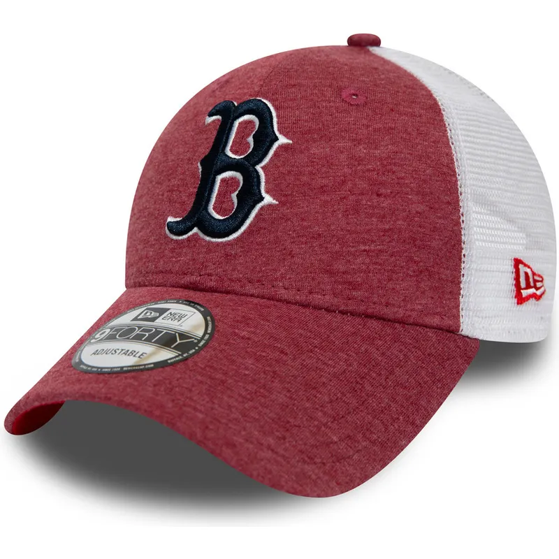 cepur-izliekta-truckeris-sarkans-regulejams-9forty-summer-league-no-boston-red-sox-mlb-no-new-era