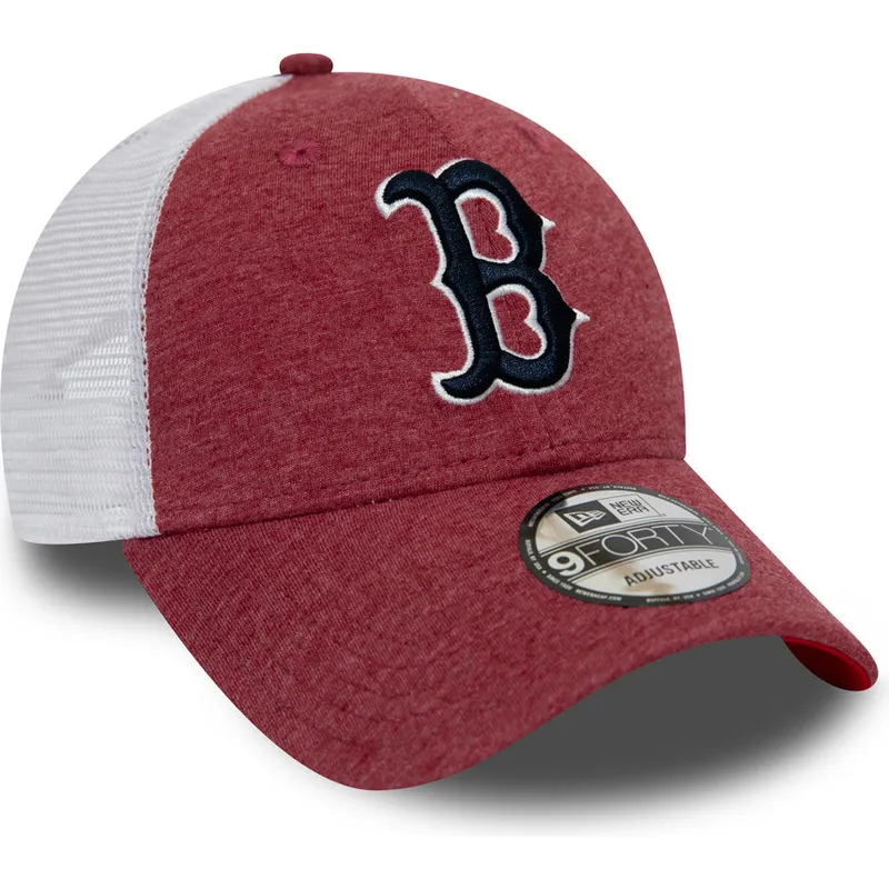 cepur-izliekta-truckeris-sarkans-regulejams-9forty-summer-league-no-boston-red-sox-mlb-no-new-era