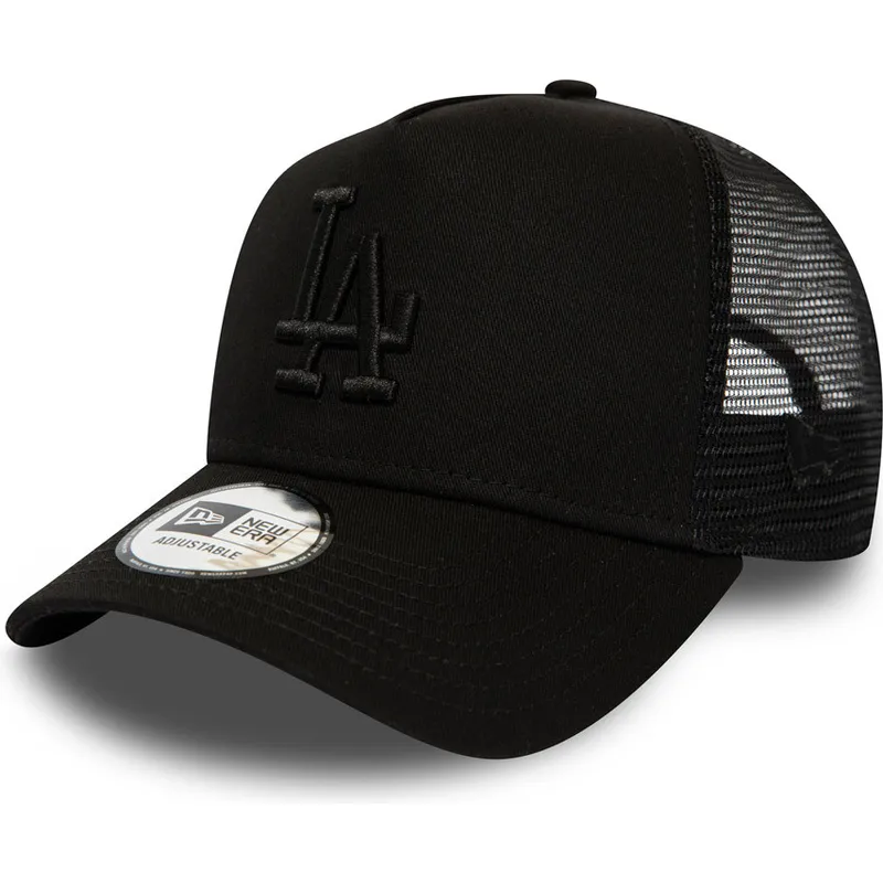 cepur-izliekta-truckeris-melns-snapback-league-essential-a-frame-no-los-angeles-dodgers-mlb-no-new-era