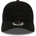 cepur-izliekta-truckeris-melns-snapback-league-essential-a-frame-no-los-angeles-dodgers-mlb-no-new-era