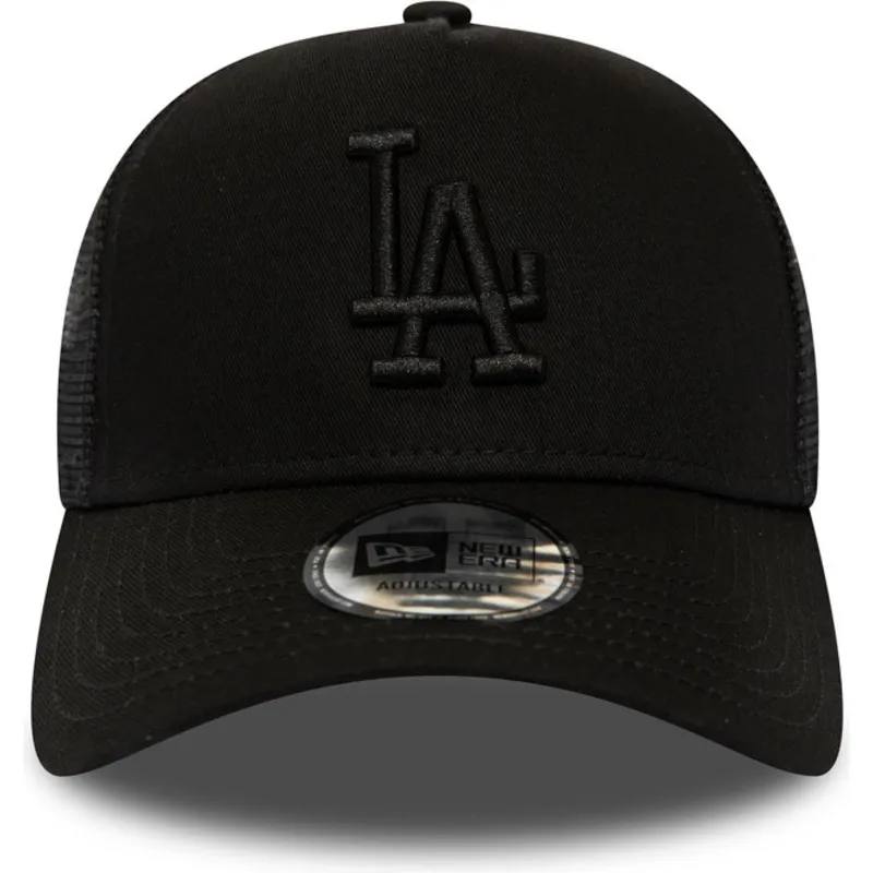 cepur-izliekta-truckeris-melns-snapback-league-essential-a-frame-no-los-angeles-dodgers-mlb-no-new-era