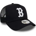 cepur-izliekta-truckeris-tumsi-zils-snapback-league-essential-a-frame-no-boston-red-sox-mlb-no-new-era