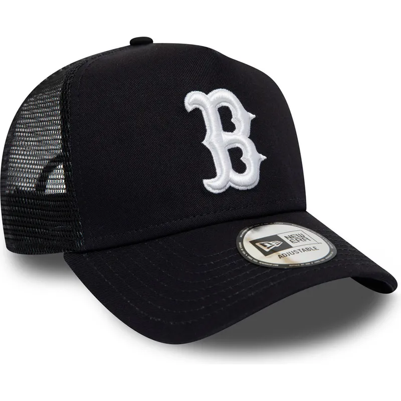 cepur-izliekta-truckeris-tumsi-zils-snapback-league-essential-a-frame-no-boston-red-sox-mlb-no-new-era