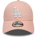 cepur-izliekta-roza-regulejams-9forty-league-essential-no-los-angeles-dodgers-mlb-no-new-era