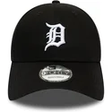 cepur-izliekta-melns-regulejama-lente-9forty-league-essential-no-detroit-tigers-mlb-no-new-era