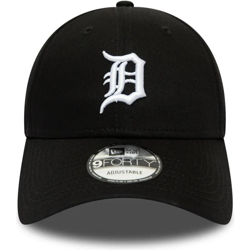 cap-izliekta-black-adjustable-strap-9forty-league-essential-no-detroit-tigers-mlb-no-new-era