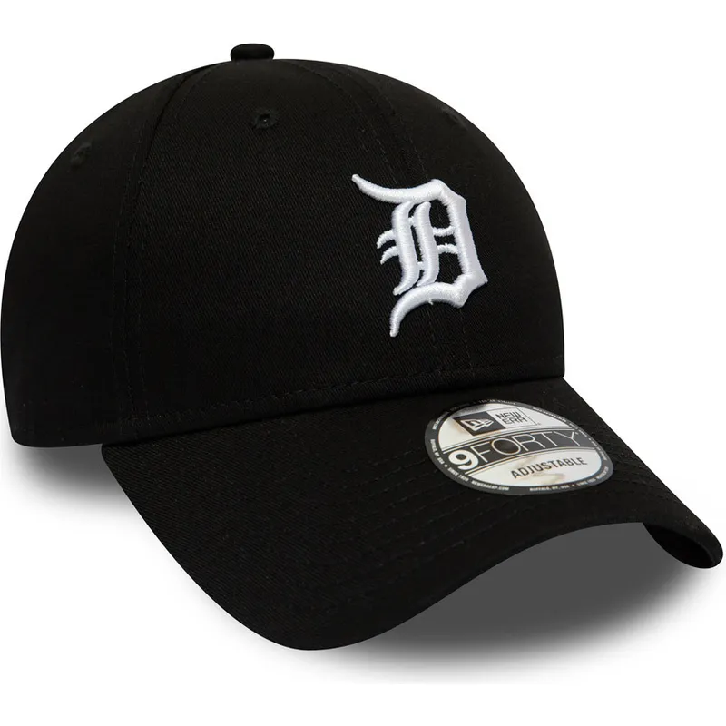 cap-izliekta-black-adjustable-strap-9forty-league-essential-no-detroit-tigers-mlb-no-new-era