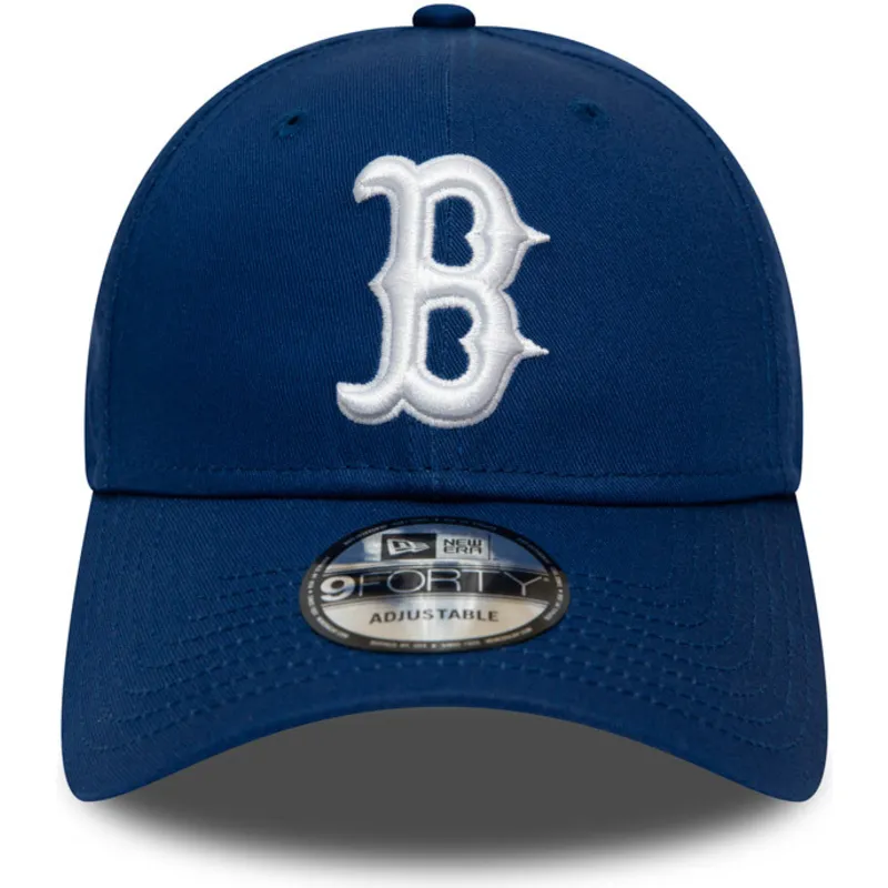 cepur-izliekta-zils-regulejams-9forty-league-essential-no-boston-red-sox-mlb-no-new-era