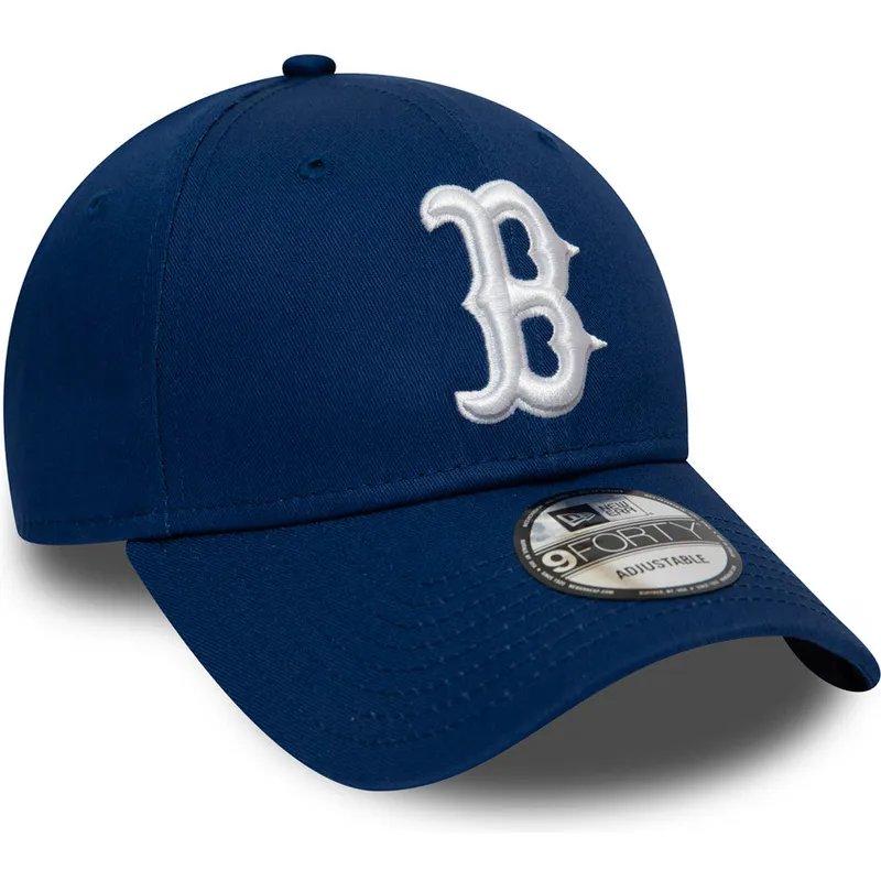 cepur-izliekta-zils-regulejams-9forty-league-essential-no-boston-red-sox-mlb-no-new-era