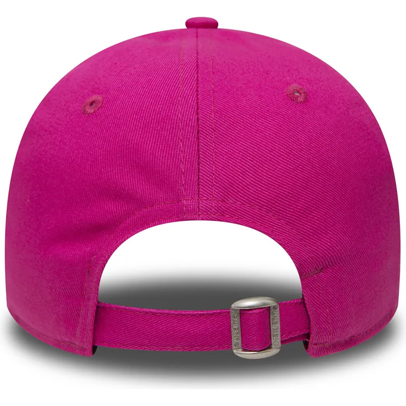 cepur-izliekta-roza-regulejama-lente-9forty-essential-no-new-york-yankees-mlb-no-new-era