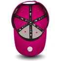 rozowa-zakrzywiona-czapka-z-daszkiem-9forty-essential-new-york-yankees-mlb-od-new-era