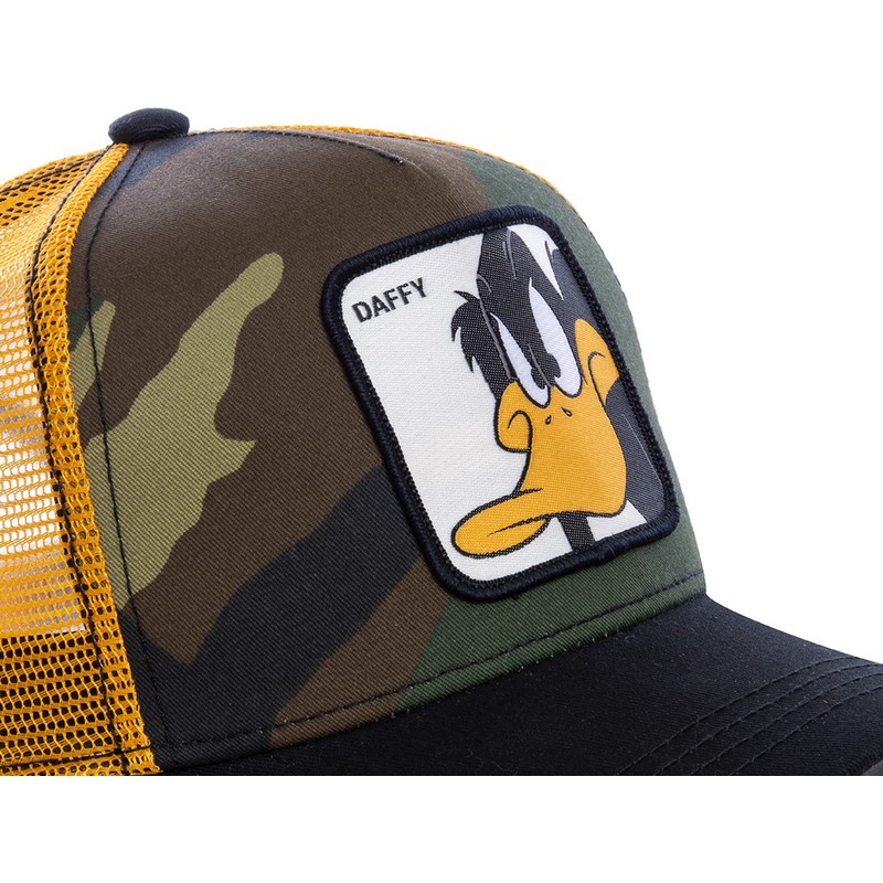 Capslab Daffy Duck DAF4 Looney Tunes Camouflage, Yellow and Black ...