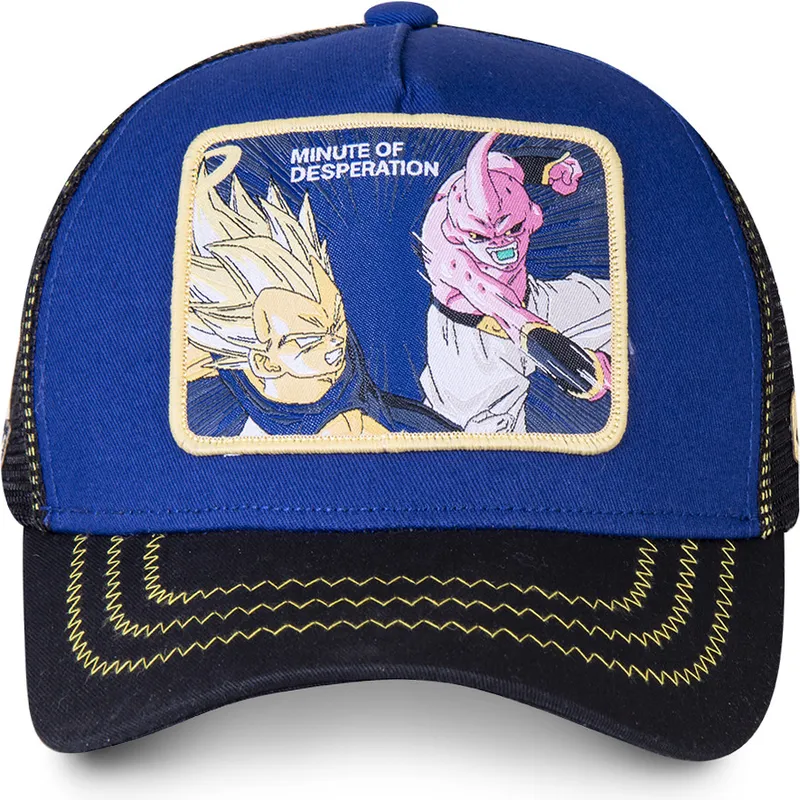 cepur-izliekta-truckeris-zils-snapback-minute-of-desperation-des2-vegeta-vs-kid-buu-dragon-ball-no-capslab
