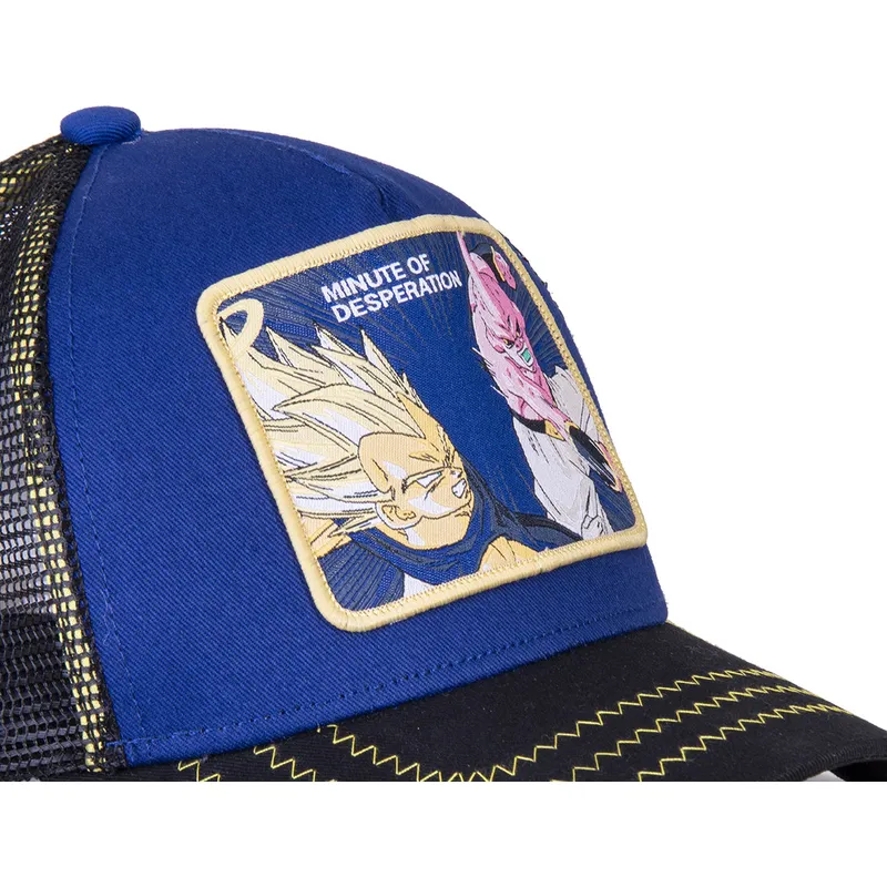cepur-izliekta-truckeris-zils-snapback-minute-of-desperation-des2-vegeta-vs-kid-buu-dragon-ball-no-capslab
