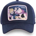 cepur-izliekta-truckeris-tumsi-zils-snapback-warriors-decision-fin1-vegeta-vs-buu-dragon-ball-no-capslab