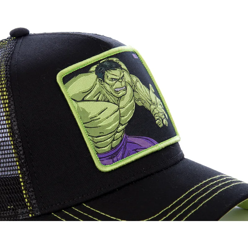 cepur-izliekta-truckeris-melns-snapback-hlk5-hulk-marvel-comics-no-capslab cepur-izliekta-truckeris-melns-snapback-hlk5-hulk-marvel-comics-no-capslab
