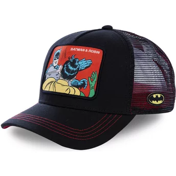 Capslab Batman & Robin MEM2 DC Comics Trucker Cap schwarz