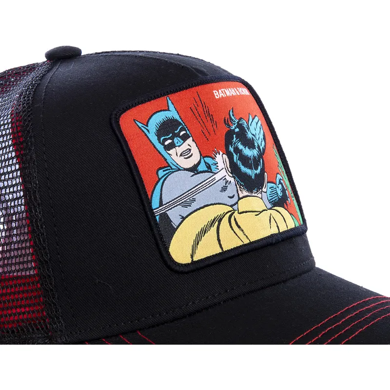 cepur-izliekta-truckeris-melns-snapback-mem2-batman-un-robins-dc-comics-no-capslab