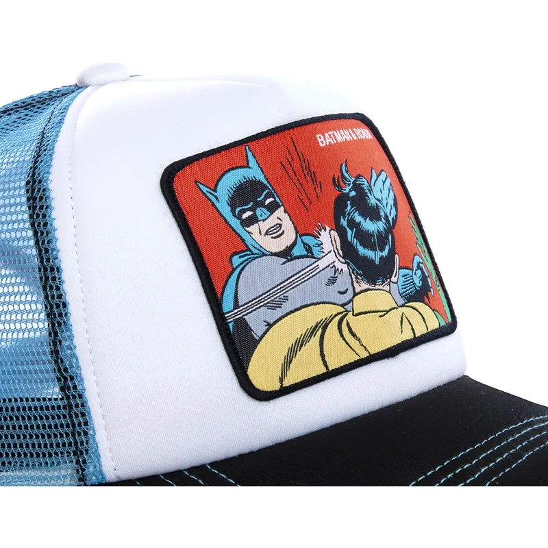 cepur-izliekta-truckeris-balts-snapback-mem4-batman-un-robins-dc-comics-no-capslab