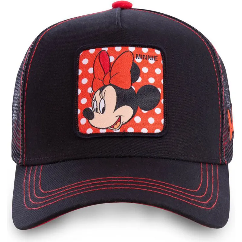 cepur-izliekta-truckeris-melns-snapback-min1-minnija-pele-disney-no-capslab