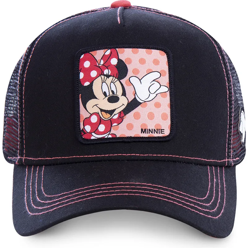cepur-izliekta-truckeris-melns-snapback-min2-minnija-pele-disney-no-capslab