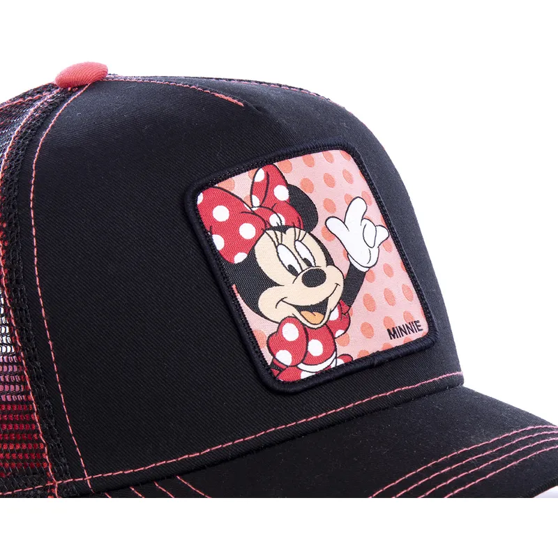 cepur-izliekta-truckeris-melns-snapback-min2-minnija-pele-disney-no-capslab