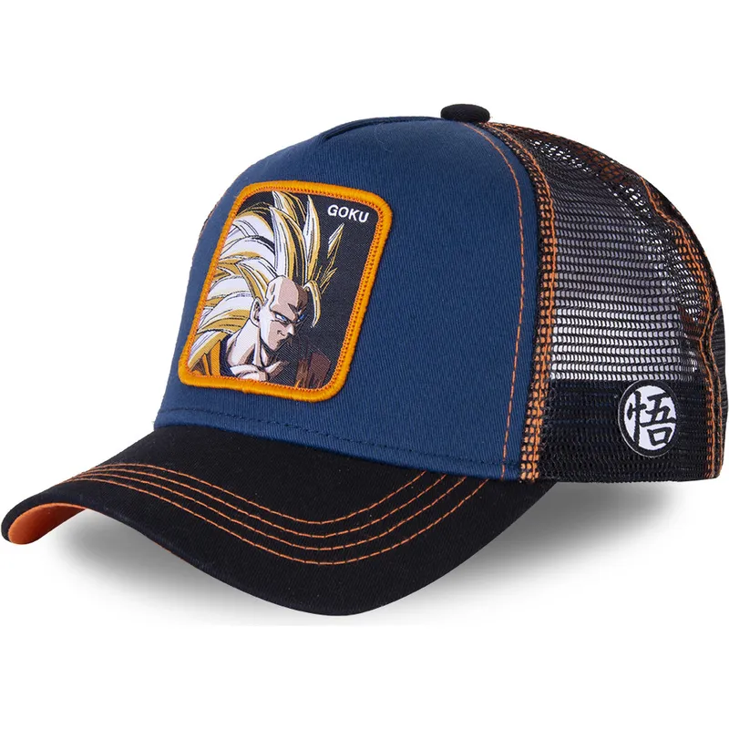 cepur-izliekta-truckeris-tumsi-zils-snapback-super-saiyan-3-san1-son-goku-dragon-ball-no-capslab