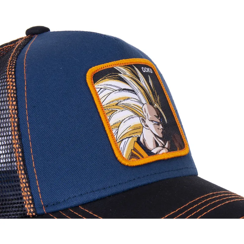 cepur-izliekta-truckeris-tumsi-zils-snapback-super-saiyan-3-san1-son-goku-dragon-ball-no-capslab