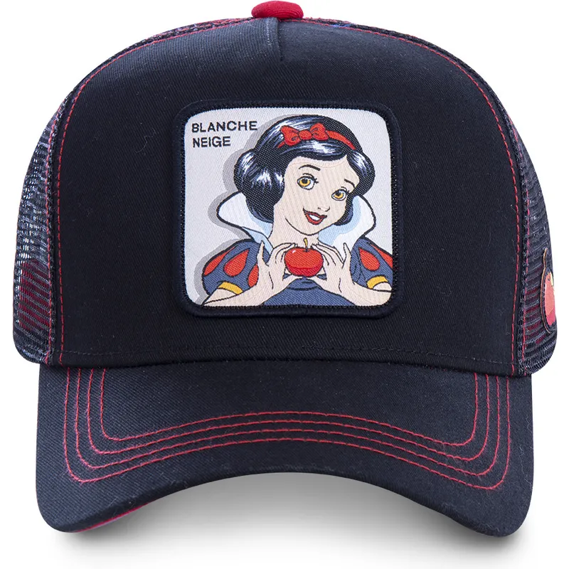 cepur-izliekta-truckeris-melns-snapback-sno1-sniegbaltite-disney-no-capslab
