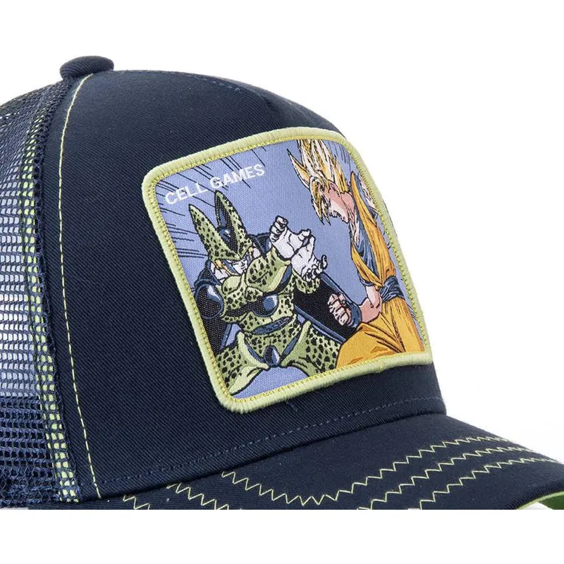 cap-izliekta-navy-blue-snapback-cell-vs-goku-dragon-ball-no-capslab