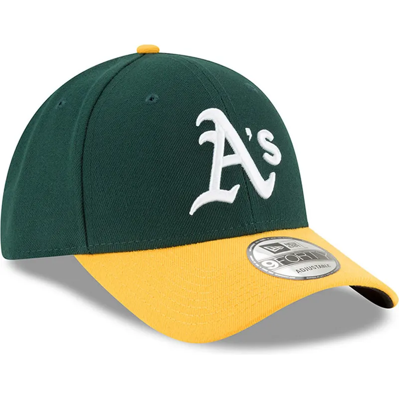 cepur-izliekta-zals-regulejama-lente-9forty-the-league-no-oakland-athletics-mlb-no-new-era