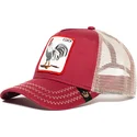 cepur-izliekta-truckeris-sarkans-snapback-rooster-the-farm-no-goorin-bros