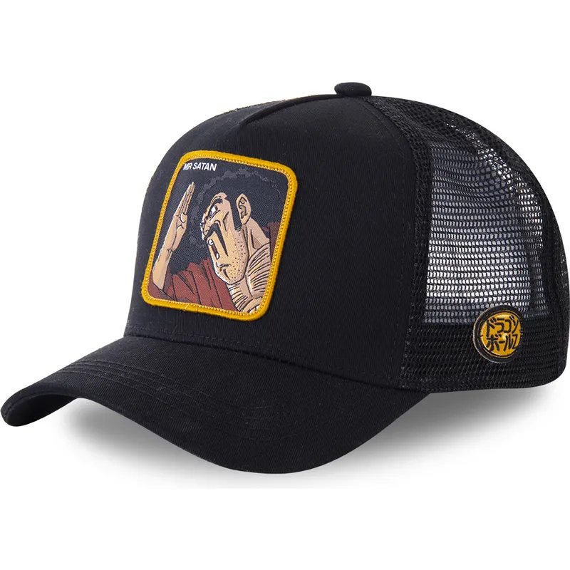 cepur-izliekta-truckeris-melns-snapback-sat3-mr-satan-dragon-ball-no-capslab cepur-izliekta-truckeris-melns-snapback-sat3-mr-satan-dragon-ball-no-capslab