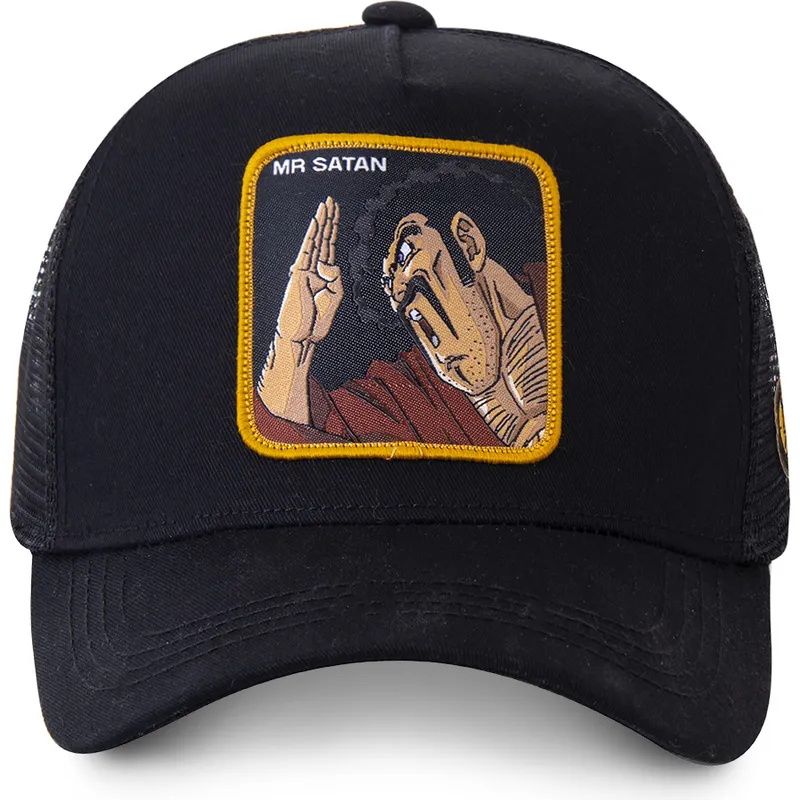 cepur-izliekta-truckeris-melns-snapback-sat3-mr-satan-dragon-ball-no-capslab cepur-izliekta-truckeris-melns-snapback-sat3-mr-satan-dragon-ball-no-capslab