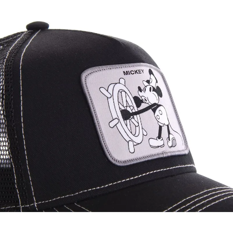 cepur-izliekta-truckeris-melns-snapback-vintage-vin2-mickey-mouse-disney-no-capslab