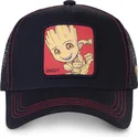 cepur-izliekta-truckeris-melns-snapback-baby-bgr3-gruts-marvel-comics-no-capslab