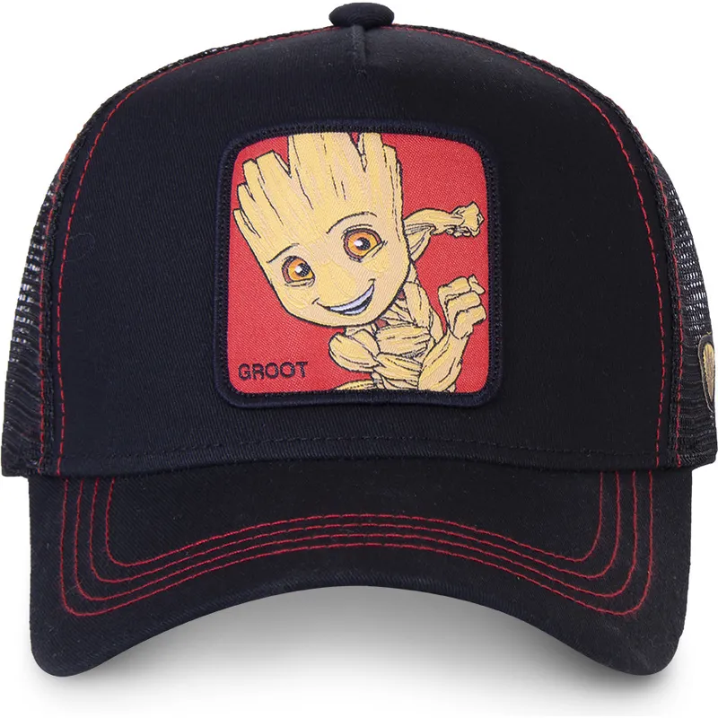 cepur-izliekta-truckeris-melns-snapback-baby-bgr3-gruts-marvel-comics-no-capslab
